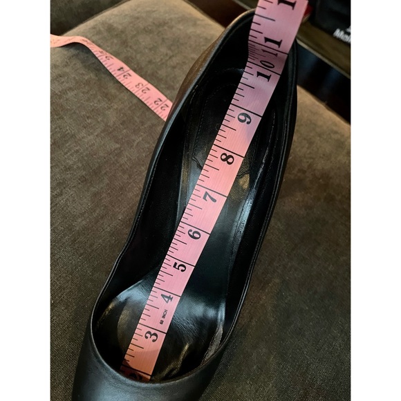 DIOR Black Leather • Silver Heels  sz. 8 / 8.5 - Picture 14 of 15